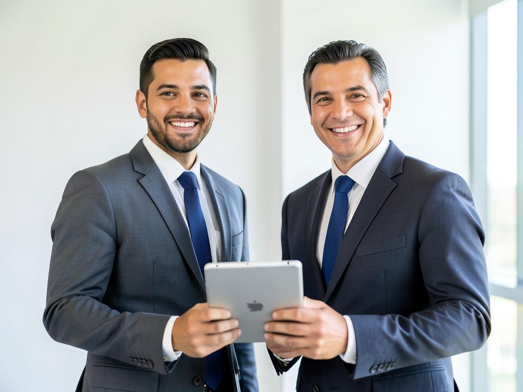 Equipe da CF Valorum Contabilidade em atendimento